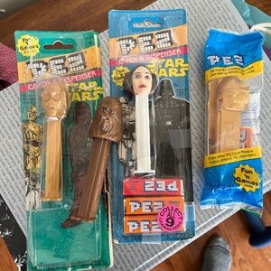 Vintage Star Wars Pez Dispensers